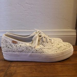Triple Decker Crochet Keds